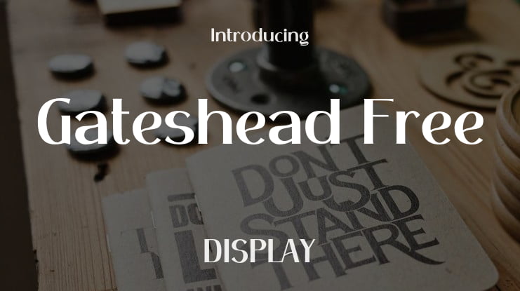 Gateshead Free Font