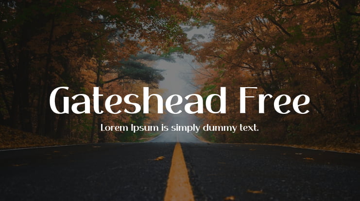 Gateshead Free Font