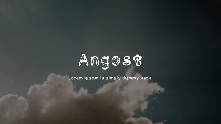 Angost Font