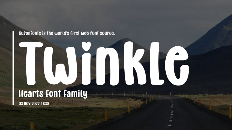 Twinkle Hearts Font