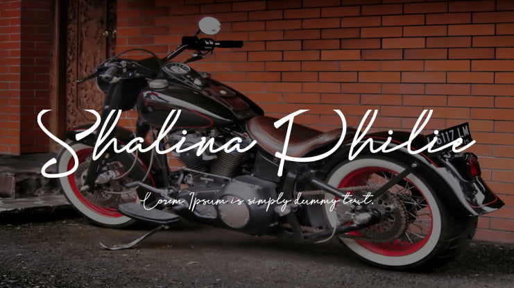 Shalina Philie Font