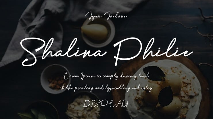 Shalina Philie Font