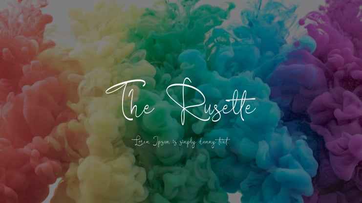 The Ruselte Font