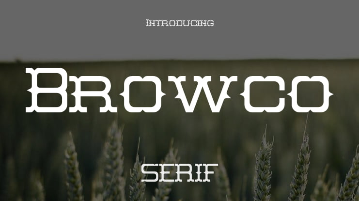 Browco Font