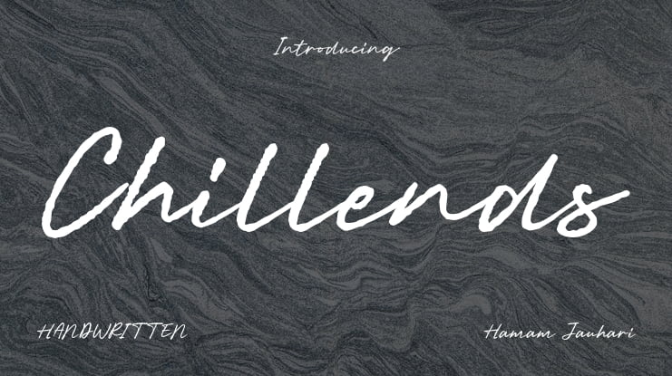 Chillends Font