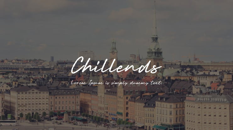 Chillends Font