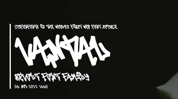 Vandal Revolt Font