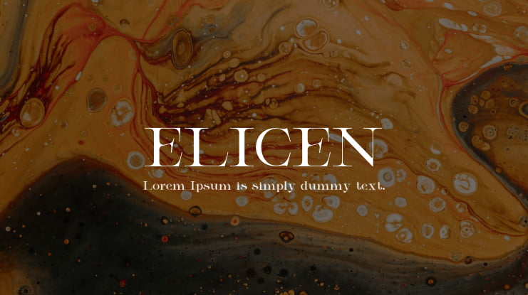 ELICEN Font