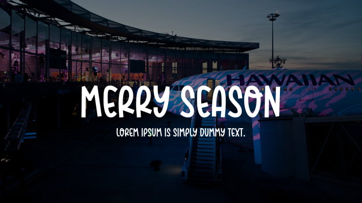 Merry Season Font