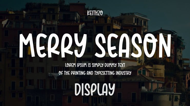 Merry Season Font