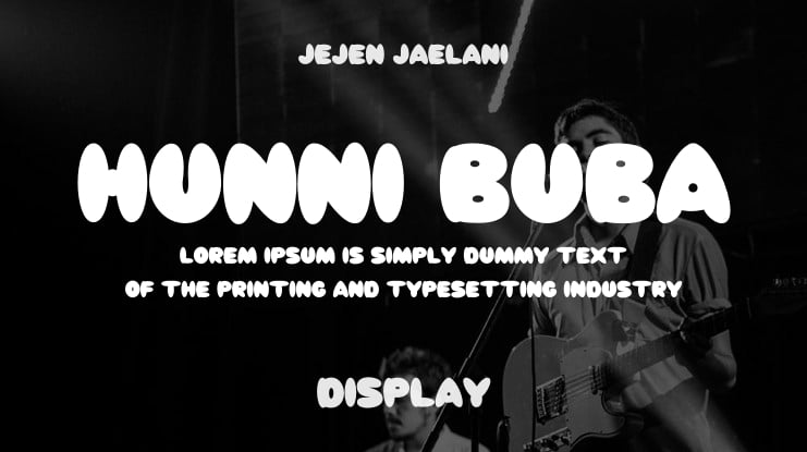 Hunni Buba Font