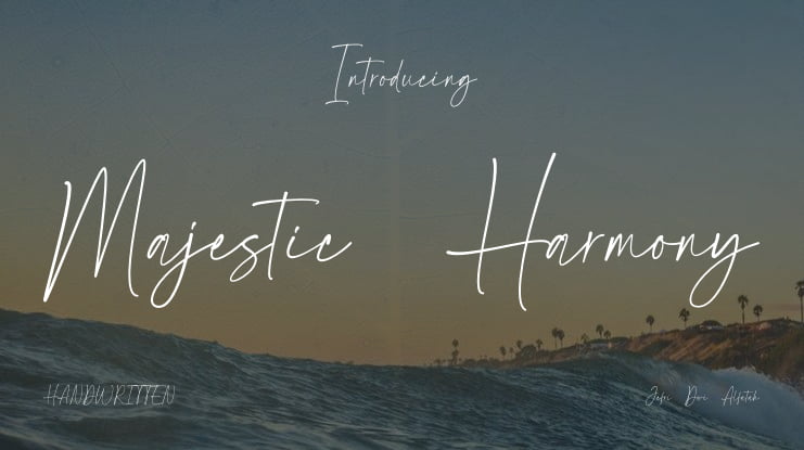 Majestic Harmony Font