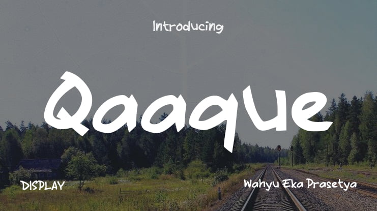 Qaaque Font