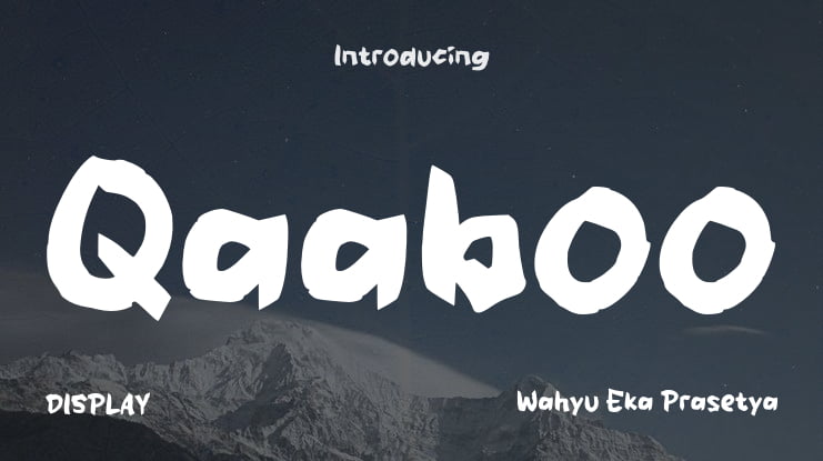 Qaaboo Font