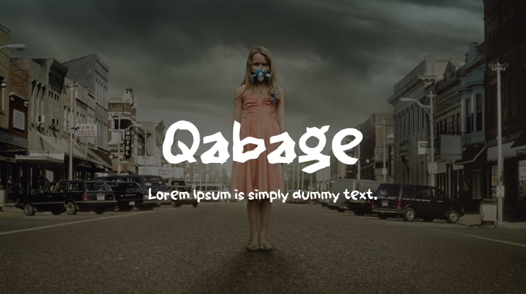 Qabage Font