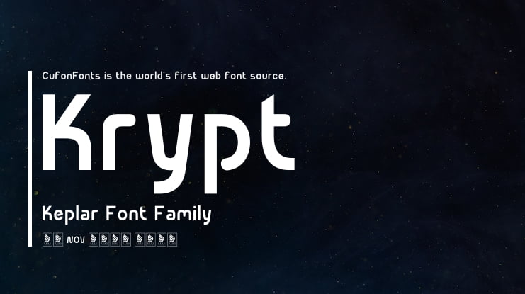 Krypt Keplar Font