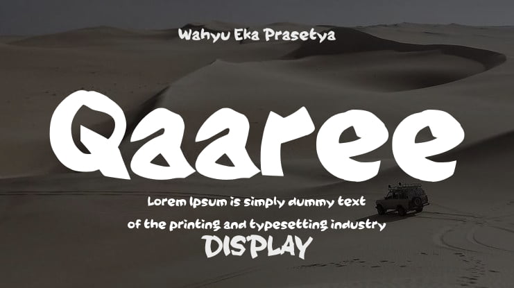 Qaaree Font