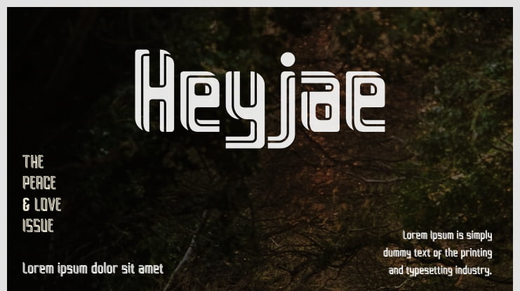 Heyjae Font