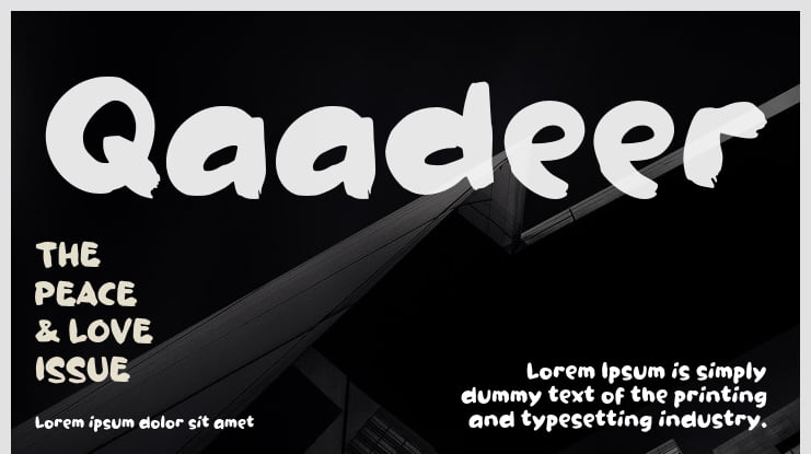 Qaadeer Font