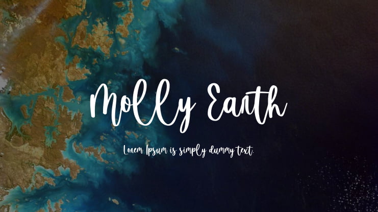 Molly Earth Font