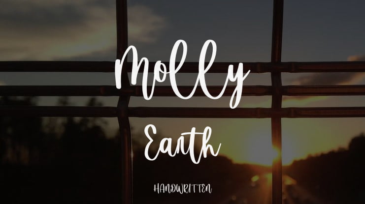 Molly Earth Font