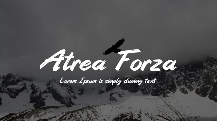 Atrea Forza Font