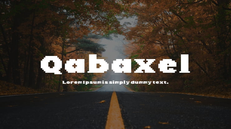 Qabaxel Font