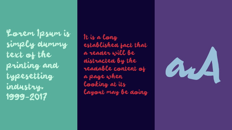 Qacky Brush Font