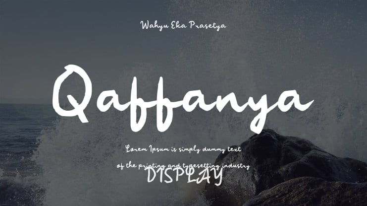 Qaffanya Font