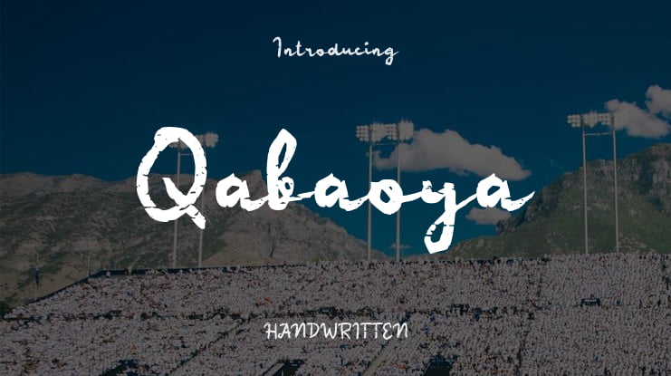 Qabaoya Font