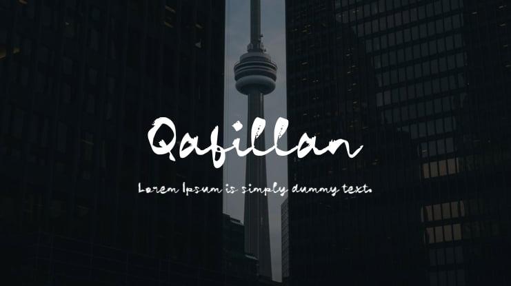 Qafillan Font