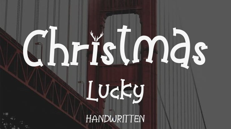 Christmas Lucky Font