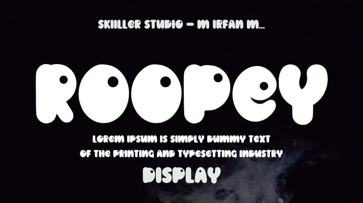 Roopey Font