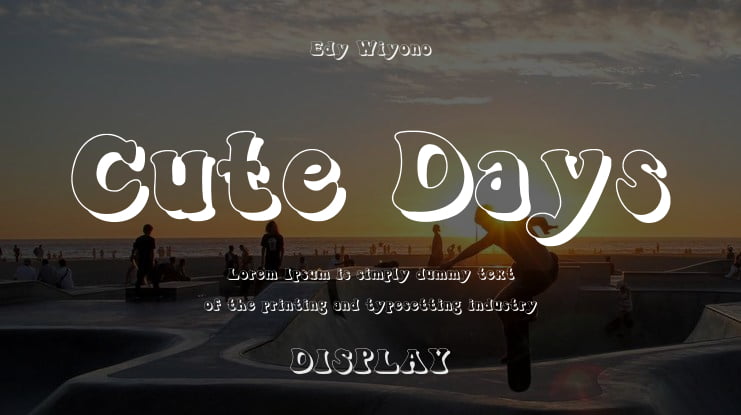 Cute Days Font