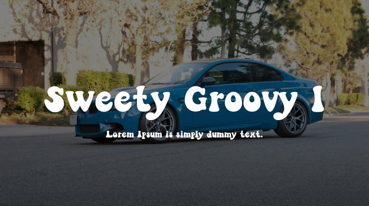 Sweety Groovy 1 Font