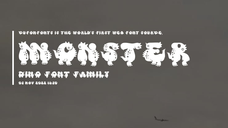 Monster DIno Font