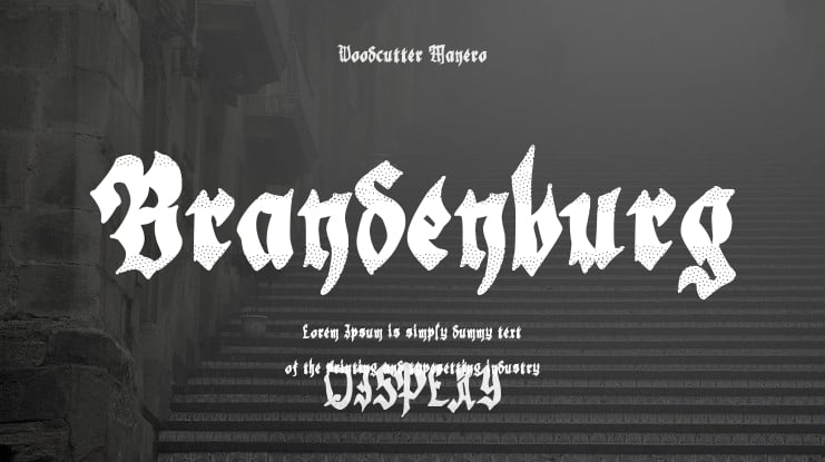 Brandenburg Font