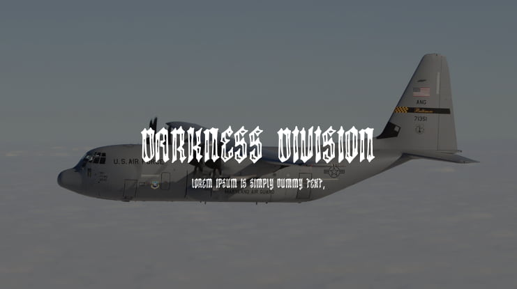 Darkness Division Font