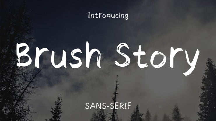 Brush Story Font