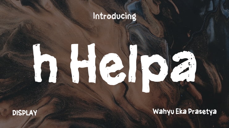 h Helpa Font