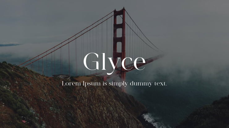 Glyce Font