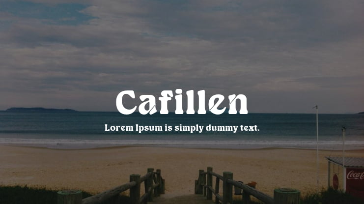 Cafillen Font