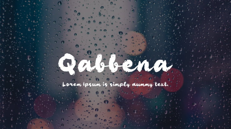 Qabbena Font