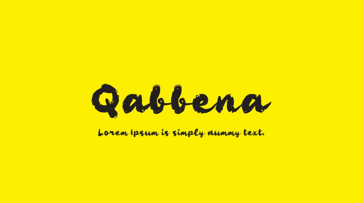 Qabbena Font