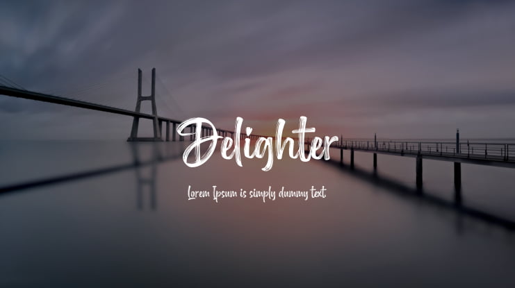 Delighter Font