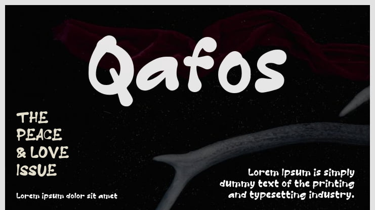 Qafos Font