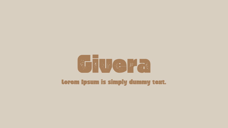 Givera Font