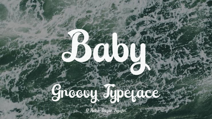 Baby Groovy Font