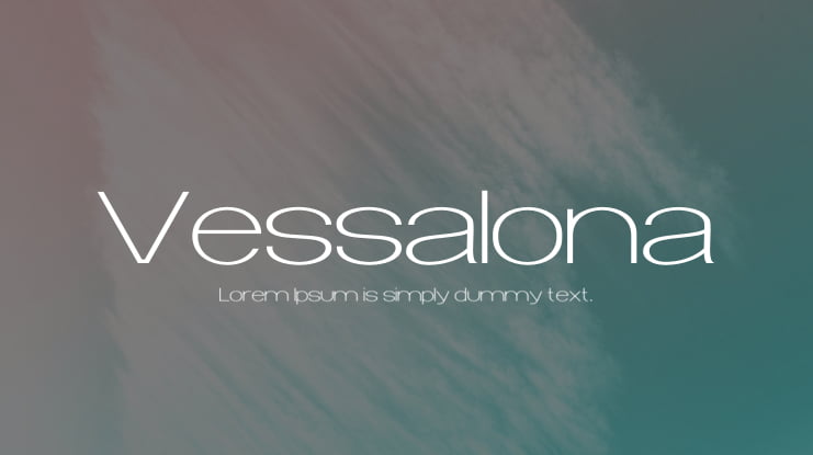 Vessalona Font