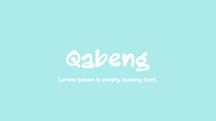 Qabeng Font